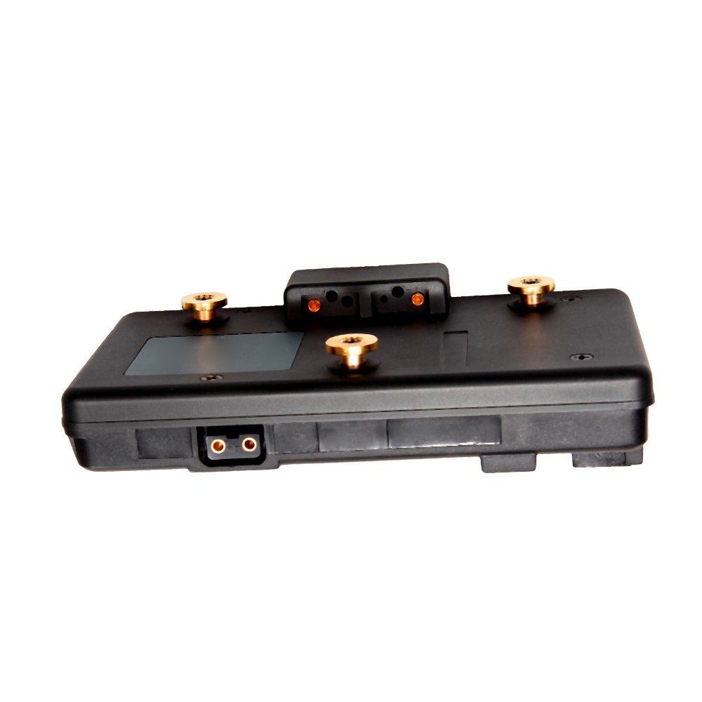 Namolit Soporte de placa convertidor para batería V-Mount a oro para batería Sony a cámara Panasonic A-GP-S