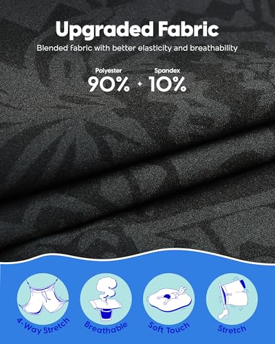 maamgic Mens Swim Trunks with Compression Liner 7" Bathing Suit Quick Dry Swimming Trunks for Men with Zipper Pockets3