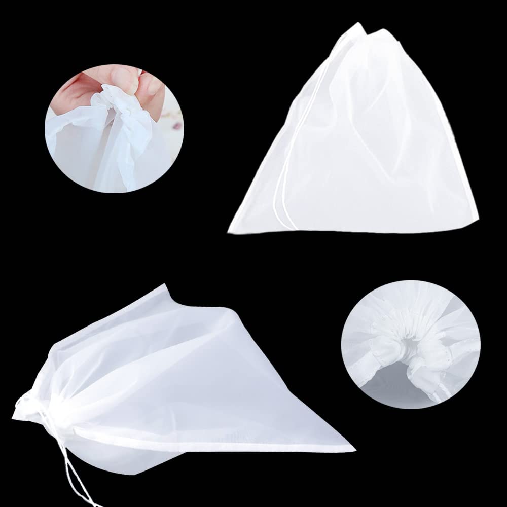 Sacchetti Per Birra Fai Da Te - Con Filtro, Riutilizzabili, Per Birra, Vino, Sidro - Foto 7