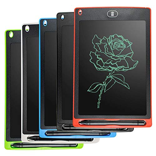 Image of Syga LCD Writing Tablet 8.5inch Colorful Doodle & Scribbler Boards, Lightly Learning Toys Drawing Pads for for Kids and Adults at Home,School or Travel (Blue)