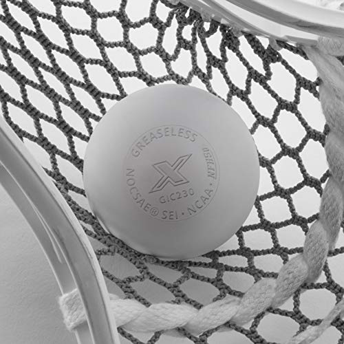 Pearl X Greaseless Lacrosse Balls (White, 3 Pack) - Sei Certified. Meets Nocsae/Nfhs/Ncaa Standards. Made In Usa. #TOP2