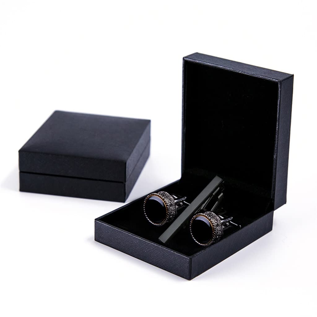 RWRAPS Boutons de Manchette Vintage Business Cuff Nails Men's Dress Cuff Buttons Shirt Cuff Nail Gifts (D 3.*2cm)