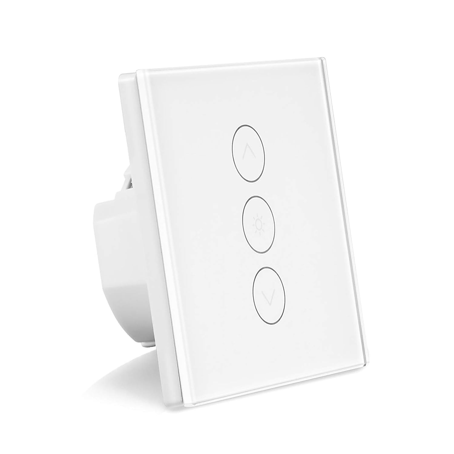 Smart WiFi Dimmer Switch, Konesky LED Light Switch 1 Gang Touch Control