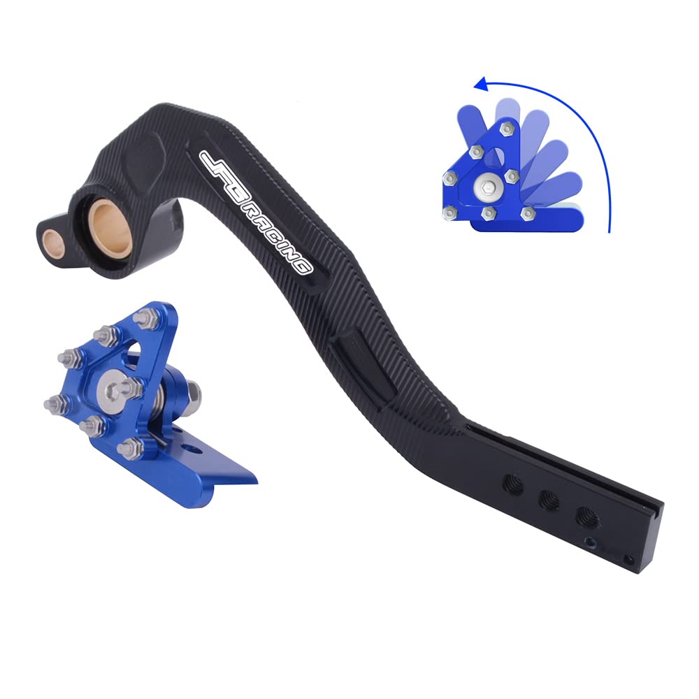 Motorcycle Rear Foot Brake CNC Aluminum Dirt Bike Foot Brake Lever For YZ450F 2010-2022 YZ450FX 2016-2022 WR450F 2012-2022