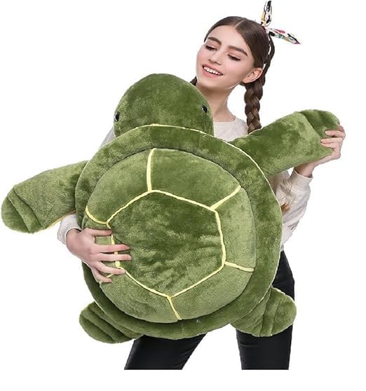Lovely Gift® Soft Toys Tortoise, Green Turtle Teddy Bear Stuff Toy Giant, Plush Kachua Animal Stuffed Toy for Kid, Birthday for Boys,Girls Green(Turtle - 50 cm) (B0D8C1ZBJ7) Amazon Price History, Amazon Price Tracker