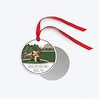 Vista 1 de Hanscom Air Force Base Ornament