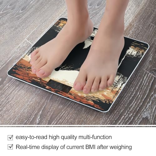 Báscula digital de baño de vidrio templado con sensor 400 lb miniatura 5