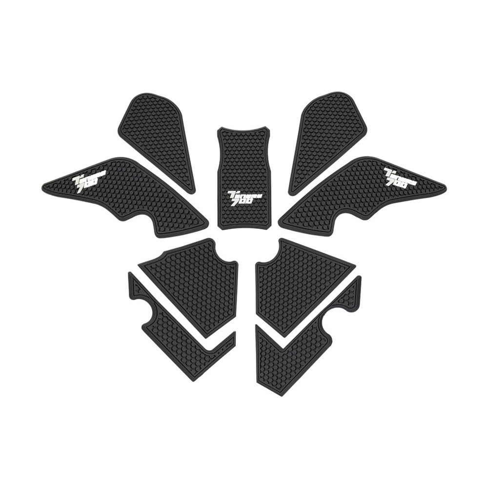 Motorcycle Fuel Tank Sticker Motorcycle Side Fuel Tank Pad for for Tenere 700 T700 XTZ700 Pads Protector Stickers Knee Grip Traction