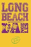  LONG BEACH LOS ANGELES - 120 pages for notes: NOTEBOOK SURFING JOURNAL for girls and boys with a passion for surfing  Quick and convenient ... 120 white lined pages - Handy size 6x9 pouce
