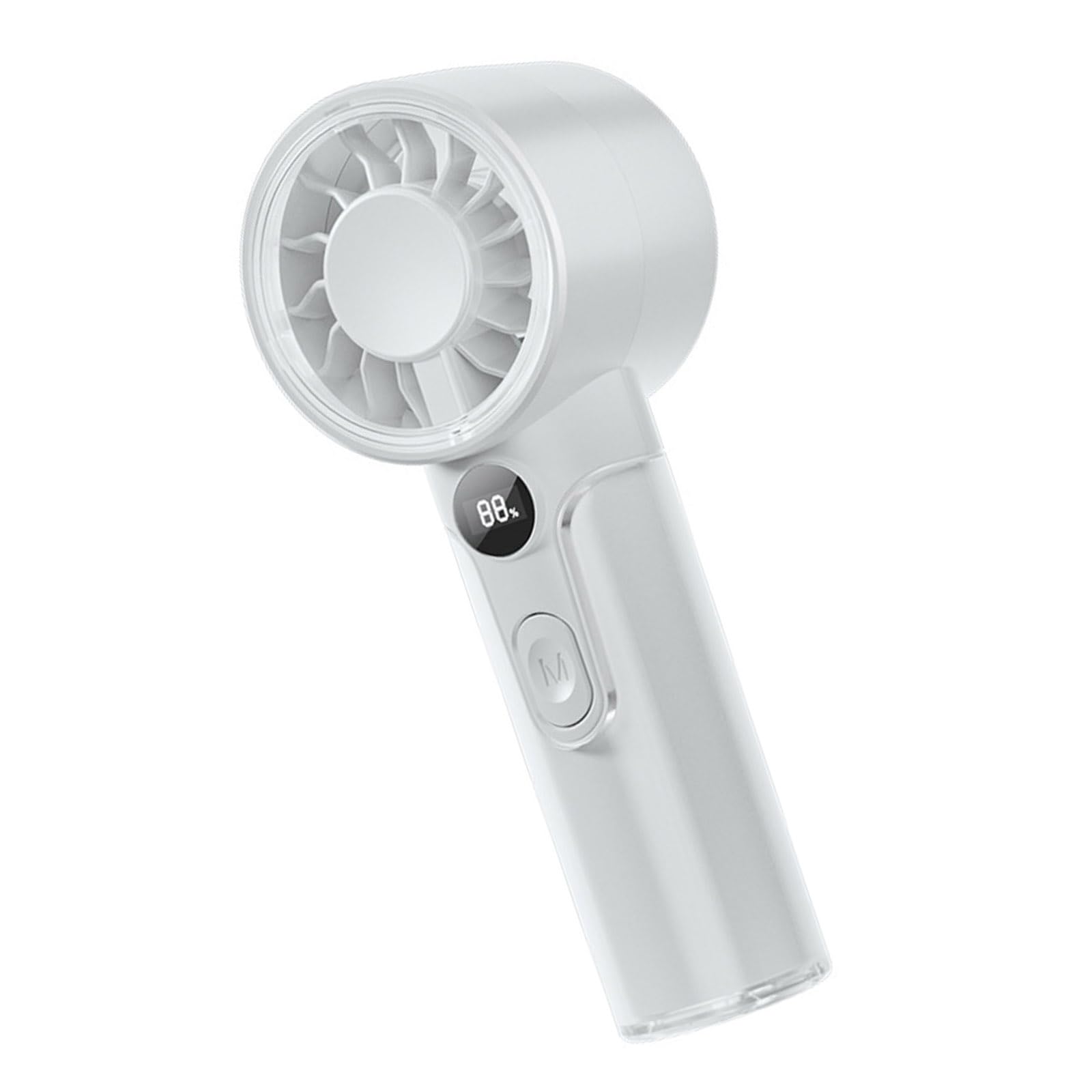 Tsynapter USB Rechargeable Handheld Fan Portable with Digital Display 100 Adjustable Speed Quiet Fan Handheld