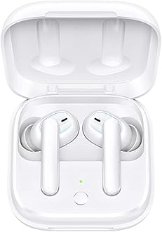 OPPO Enco W51 True Wireless Bluetooth Headphones In-Ear Earbuds Noise Cancellation During Calls AAC SBC - White