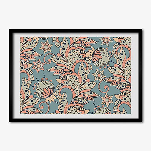 Tableau cadre en bois Tulup 70x50 cm rigide pour affiche droite