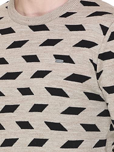 Image of GODFREY Full Sleeve Woolen Sweater for Man Winter Wear - Round Neck Pullover Regular Fit