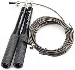 Corda Speed Rope Metal Treino Double Under 3 Mts academia treino agilidade 2 Rolamentos