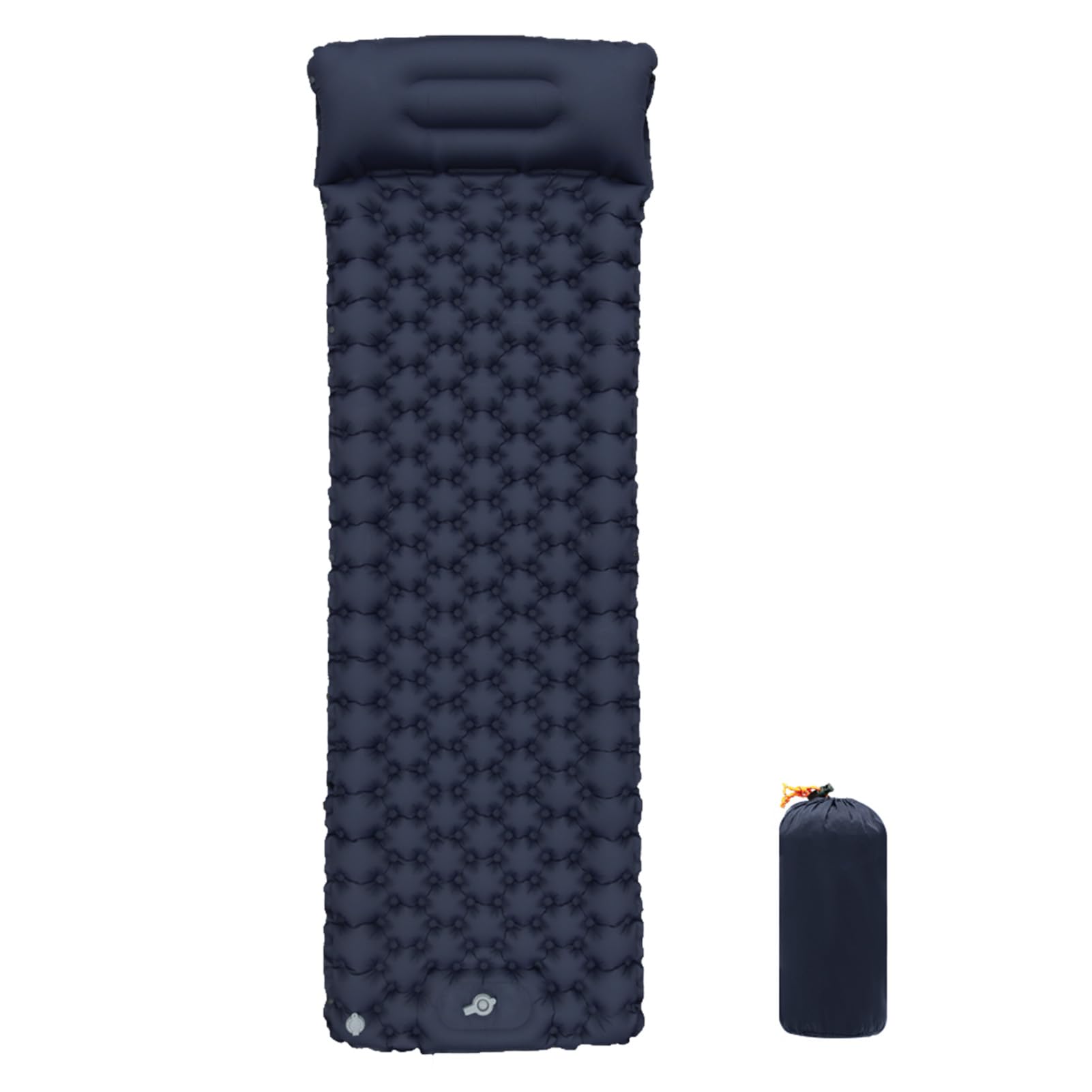 Asixxsix Materassino da Campeggio Autogonfiabile, Materasso da Campeggio con Pompa a Pedale Incorporata Spessa 8 Cm, Materassino Ad Aria per Zaino in Spalla con Leggero Portatile per Viaggi di (LT29