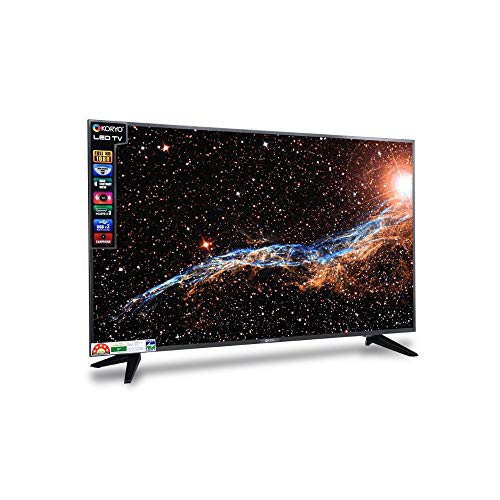 Image of KORYO 109 cm (43 Inches) Full HD LED TV, Higher Brightness, Slim, Black KLE43EXFN96 (2019 Model)
