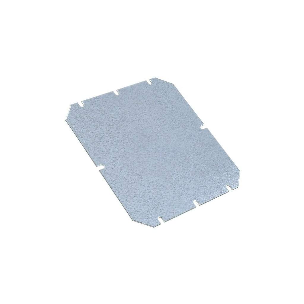 Plaque de montage acier galvanisé MP 2016 Fibox pour châssis durable