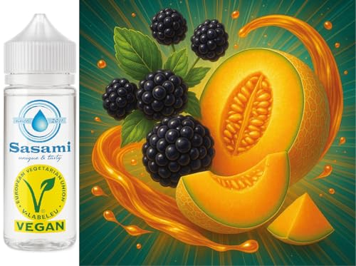 Arôme concentré melon mûre Midnight Melon Sasami 100ml vegan