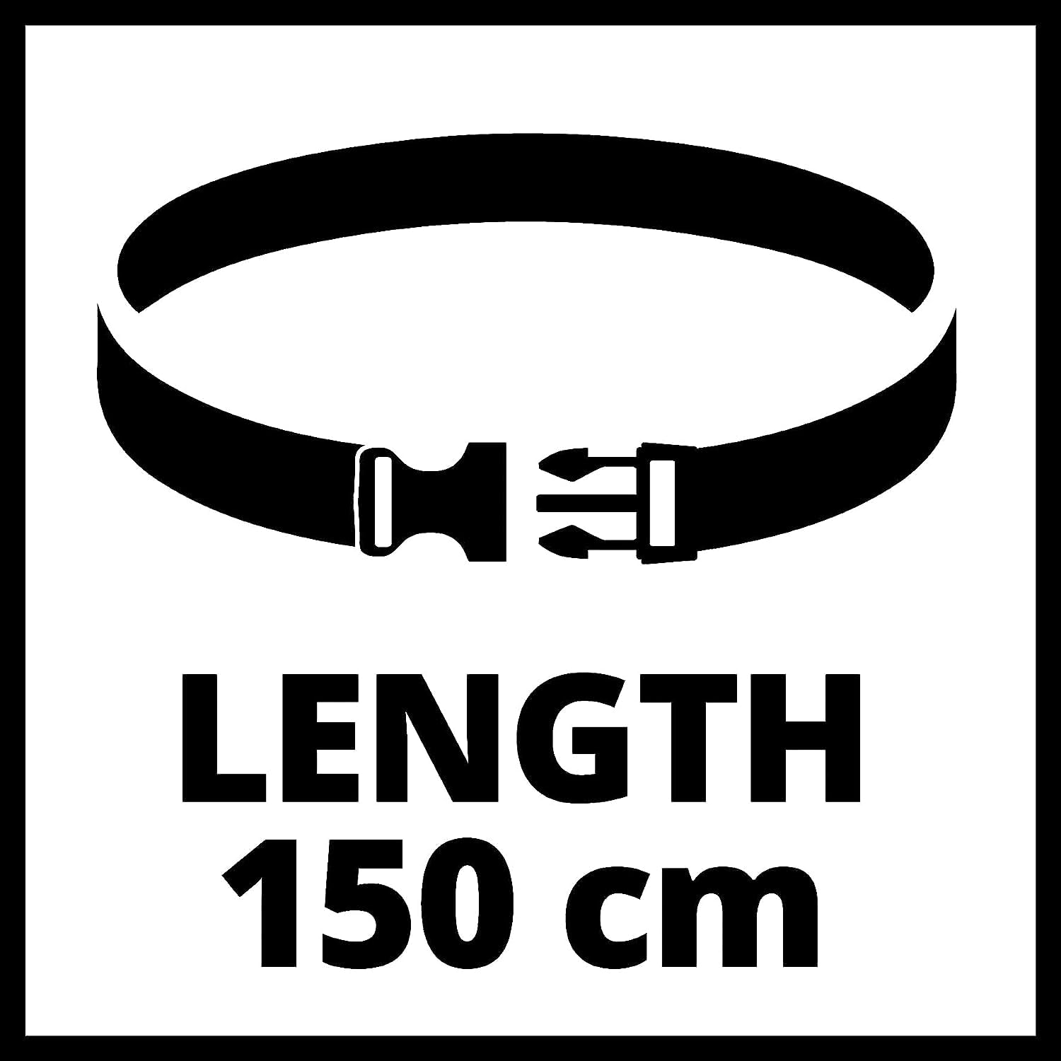 Einhell Ceinture pour Batteries GE-PB 36/18 Li Power X-Change (pour appareils 18 V et 36 V, longueur réglable jusqu’à 150 cm) Livré sans Batterie et sans Chargeur