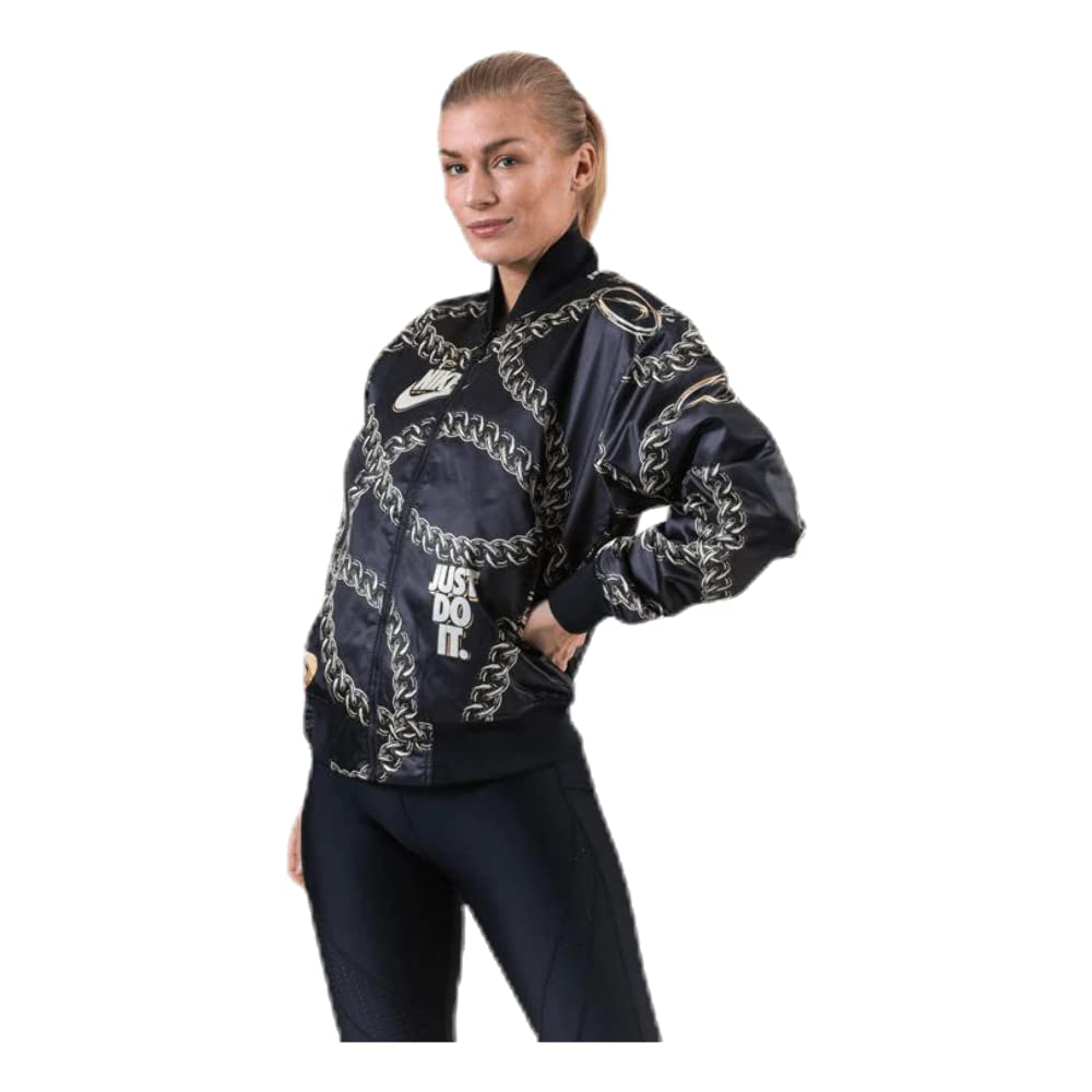 NIKE Women's Synthetik Fill Jacket, Black, XS UK