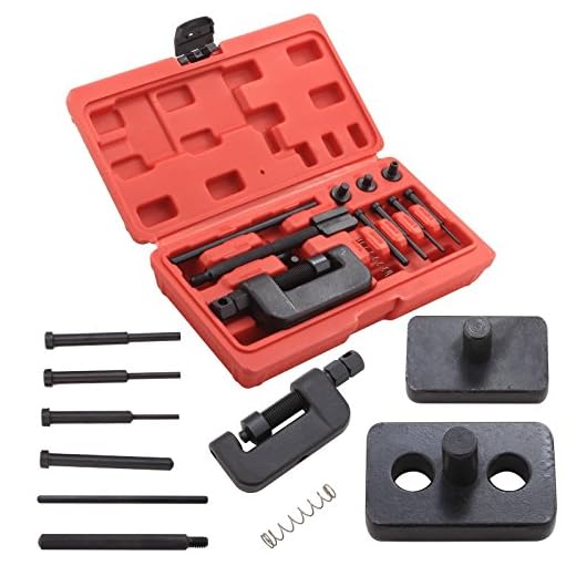 Chain Breaker and Riveting Repair Tools Car Auto Repair Set Motorcycle
