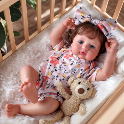 BABESIDE Bebé Reborn - 17 Pulgadas Realistas Muñecas...