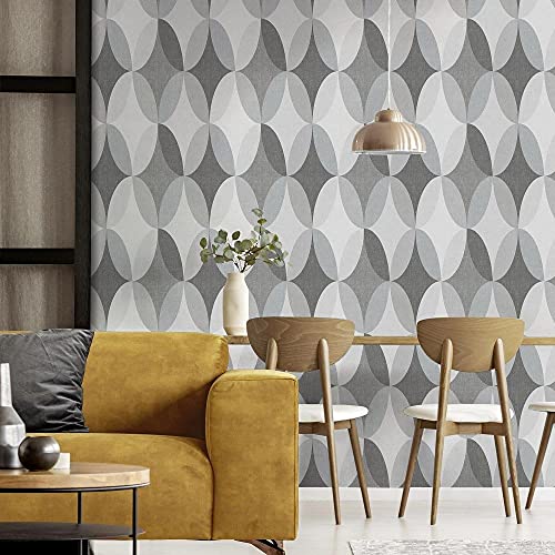 CROWN Kirby Oval Geo Charcoal