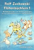  Flötenbüchlein. 16 fröhliche Lieder für 2 C-Blockflöten, Gitarre und Glockenspiel: Flötenbüchlein, Bd.1: 16 fröhliche Lieder zum Spielen und Singen ... und Grifftabellen für Blockflöte und Gitarre