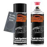 TRISTARcolor Vernice per auto Spray per Alfa Romeo 623A Grigio Degas M. +2K