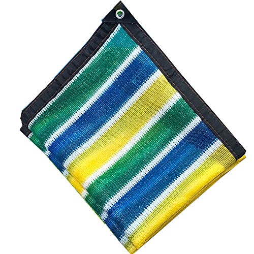 LDFN-Shading Net Shading Net Multi-functional Household Windproof Dust-proof Sunblock UV Resistant Cover Patio Greenhouse Carport Cover (Size : 4 * 8m)