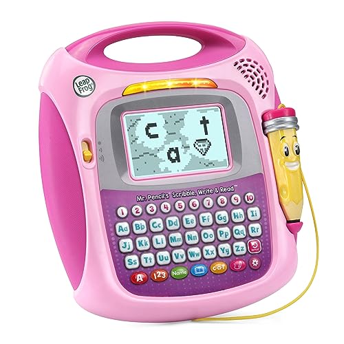 Image of LeapFrog Mr Pencil's Scribble, Write and Read, Pink
