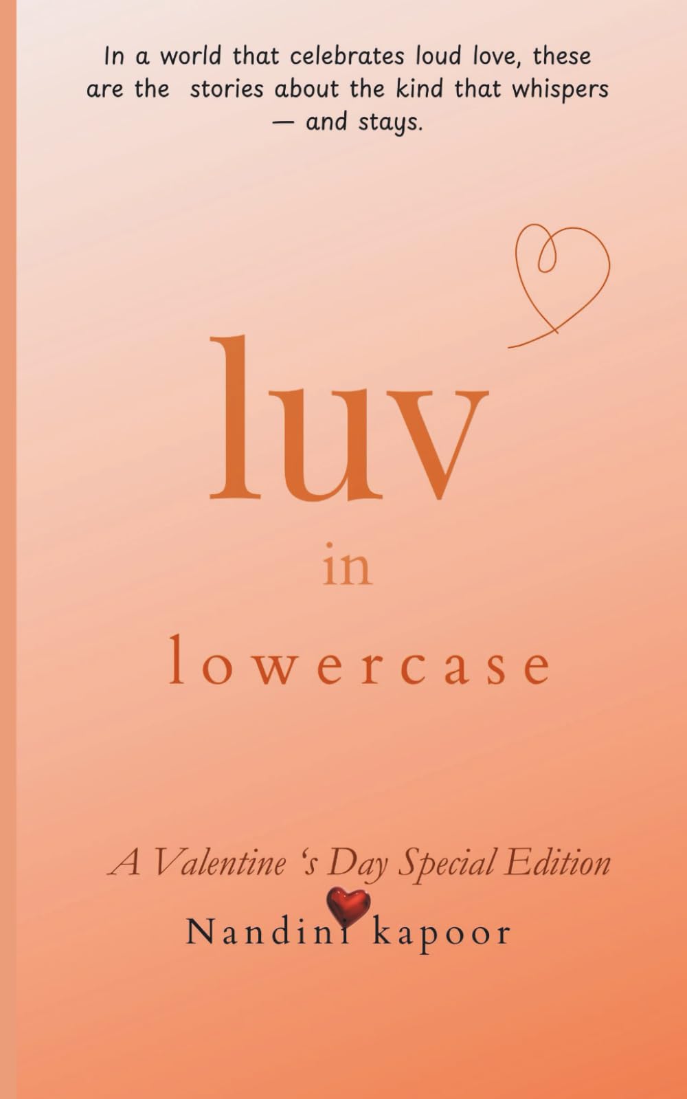 Luv in lowercase