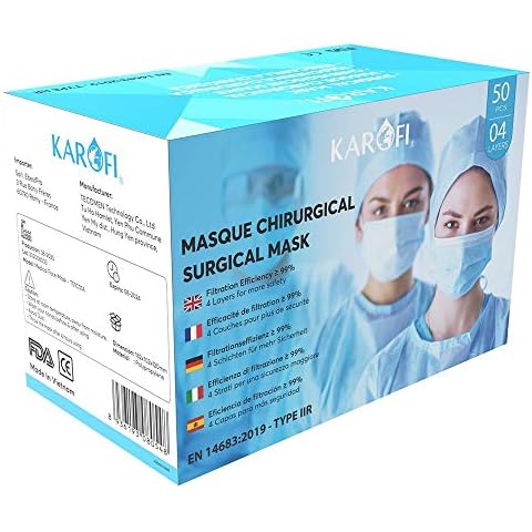 Masques Chirurgicaux KAROFI Type IIR Cover