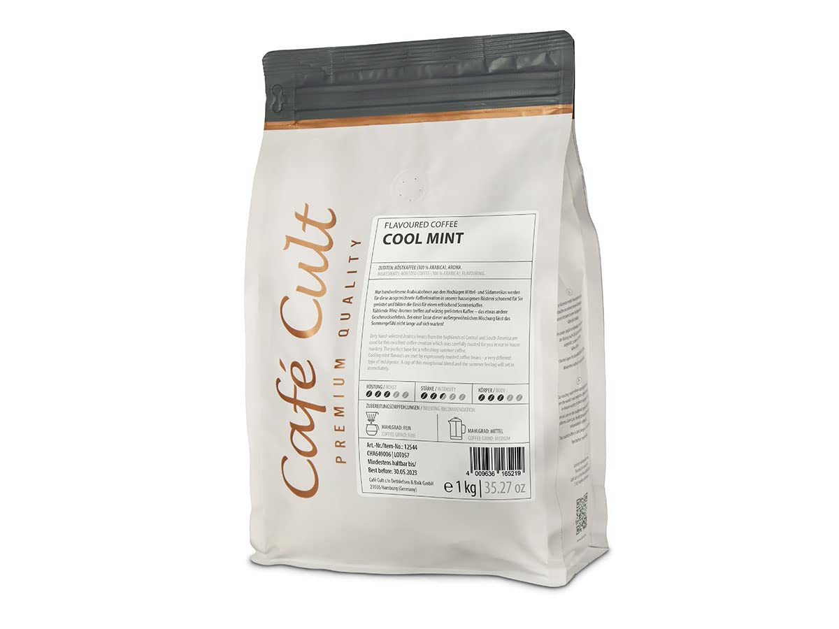 teemando® Café Cool Mint in 1 kg Tüte aromatisiert