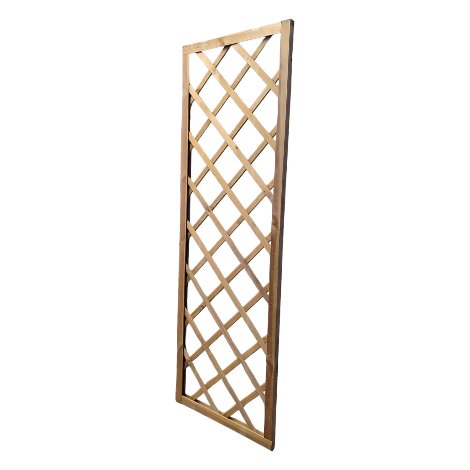 Pannello grigliato per piante rampicanti, 60x180 cm, con listelli di pino impregnato