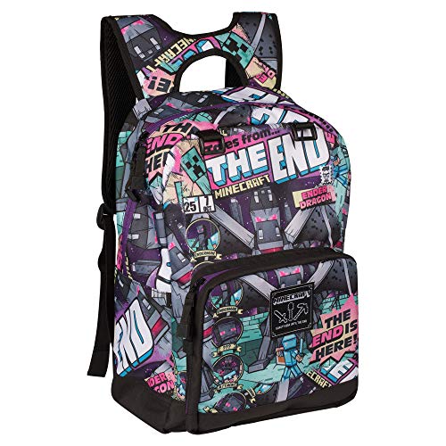 JINX Minecraft Backpack Equipaje infantil 44 centimeters Multicolor  Various