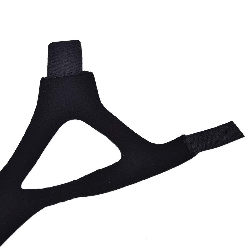 1PCS Apnea Solution Chin Support Strap for Woman Man Care Sleeping Tools Jaw Supply Black Snore Belt Anti Stop Snoring Sleep