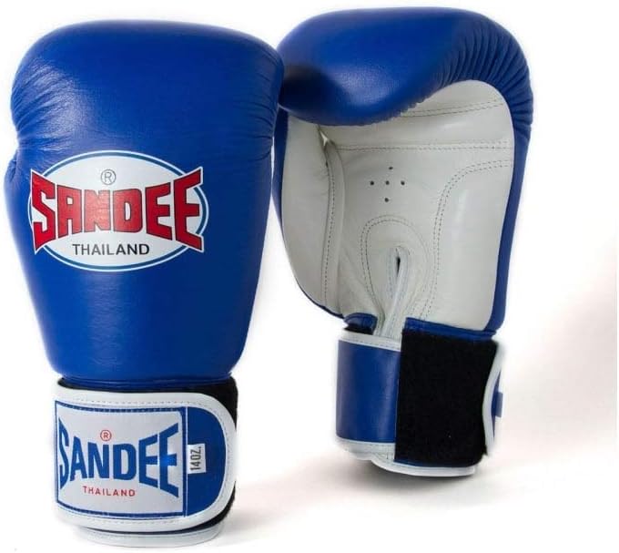 Sandee Kids Muay Thai Boxing Gloves - Blue (4oz)