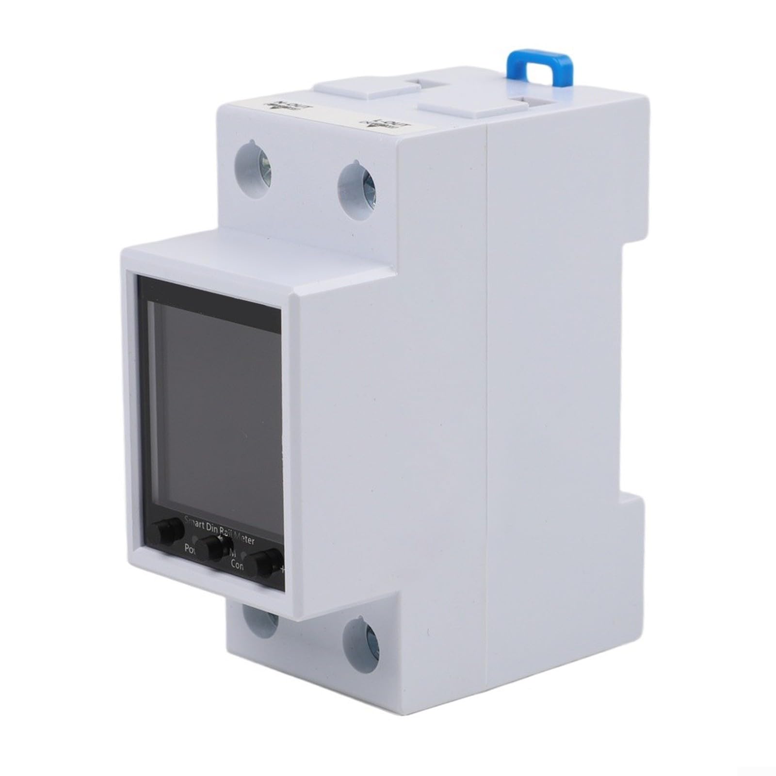 Contatore di corrente intelligente da 100 A per contatore di energia WiFi Tuya con display LCD, monitoraggio remoto AC50-320 V, per Smart Home Industrie (interruttore WiFi)