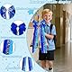 DONGZQAN schultütenschleife zuckertüten Schleife, 60×20cm schultüte Schleife, Jungen Dekoration Zuckertüten Schleife Hellviolett Bastelset Schultüte Schleife (Blau)