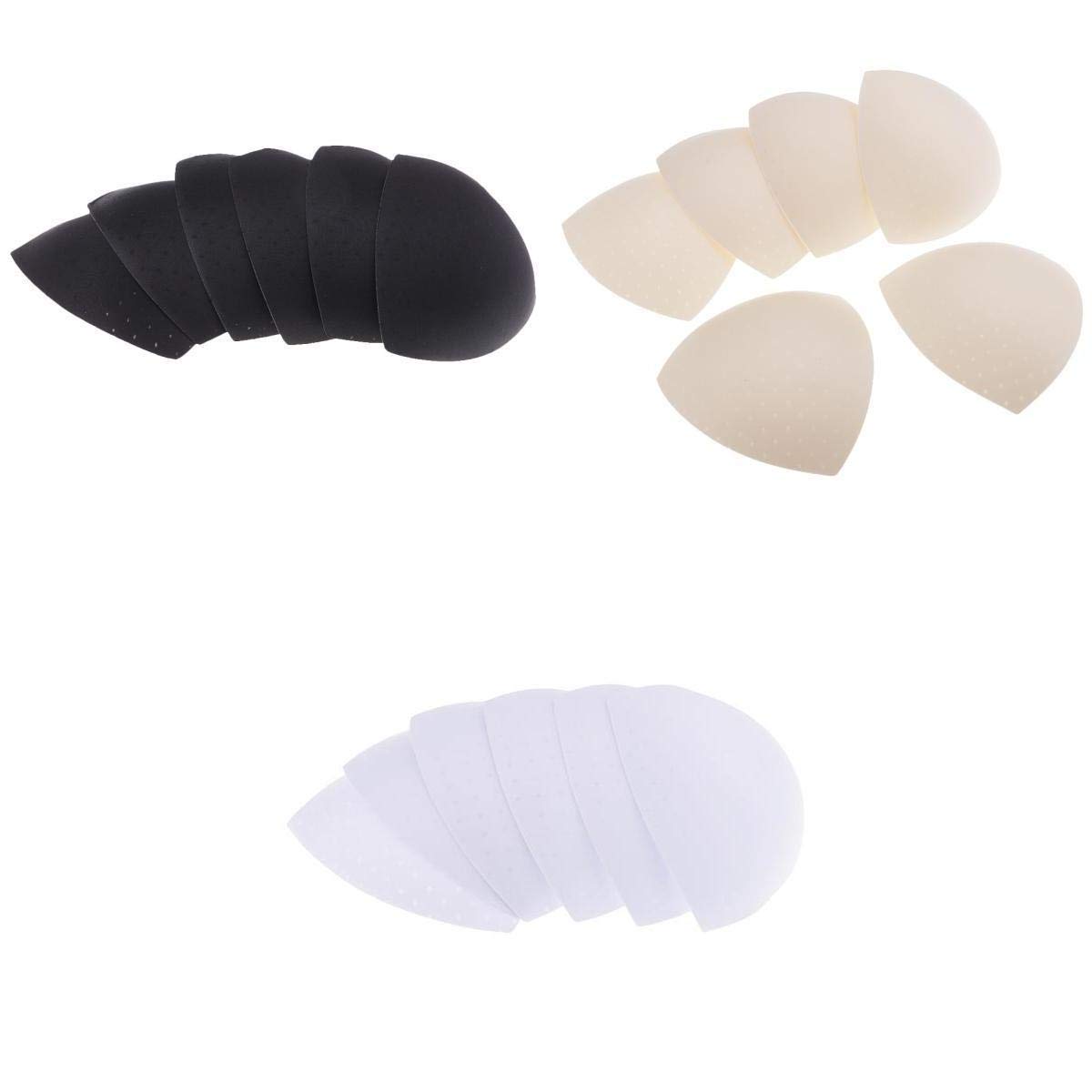merishopp MERISHOPP® 9 Pairs Sewing in Bra Pads Insert Sponge Soft Cup for Swimsuits Bathing Suit|Crafts | Sewing | Foundations & Undergarments-picture-32