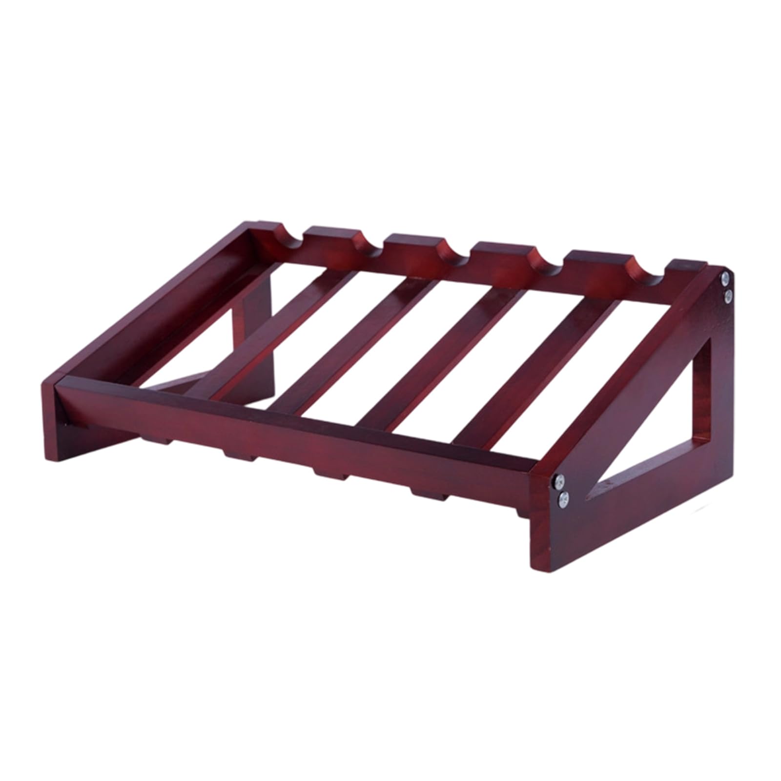 Tsophreniq Classical Wooden Wine Bottle Display Stand for Living Room Kitchen Pubs Decors Sturdy Storage Organizers Shelf Wooden Beverage Display Rack