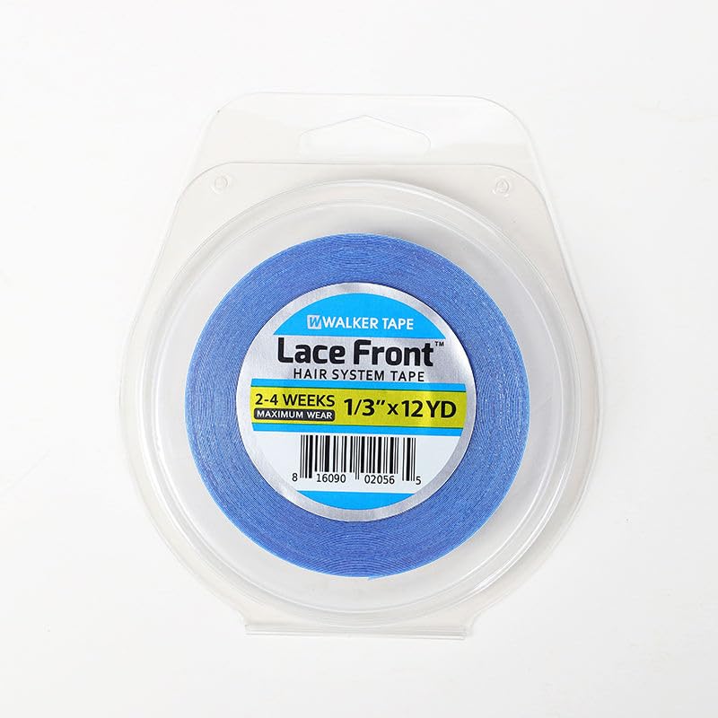 Image of Ritzkart Lace Front Tape Thin Adhesive - Double Sided Hair System Tape Roll Max Hold 2-4 Weeks 3-12 Yards Waaker Tape (1.3 x 12 yrd)