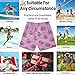 visesunny Summer Boy's Beach Shorts Quick Dry Soft Drawsting Pool Swim Trunks Kiwi Fruit Boy Bathing Suit