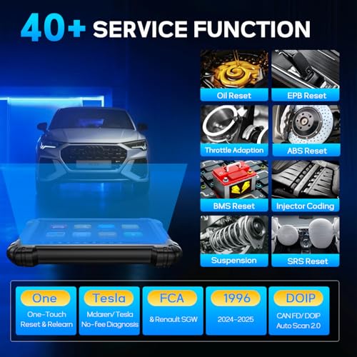 Autel MaxiCom Ultra Lite Scanner, 2 Years Free Updates, Same as MaxiSys Ultra, 2026 Up of MS919 MS909 MS906 Elite II Pro, Topology 2.0, Motor TruSpeed Repair, 40+ Service, Repair Tips, FCA SGW, - Image 8