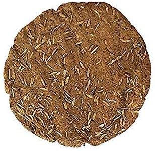 Maa Padma Farms Indigenous Krishna Darling Cow Dung Cake for Hawan/Desi Gau Gebar Upla for Hawan and Indian Vedic Rituals - Vrindavan (50)