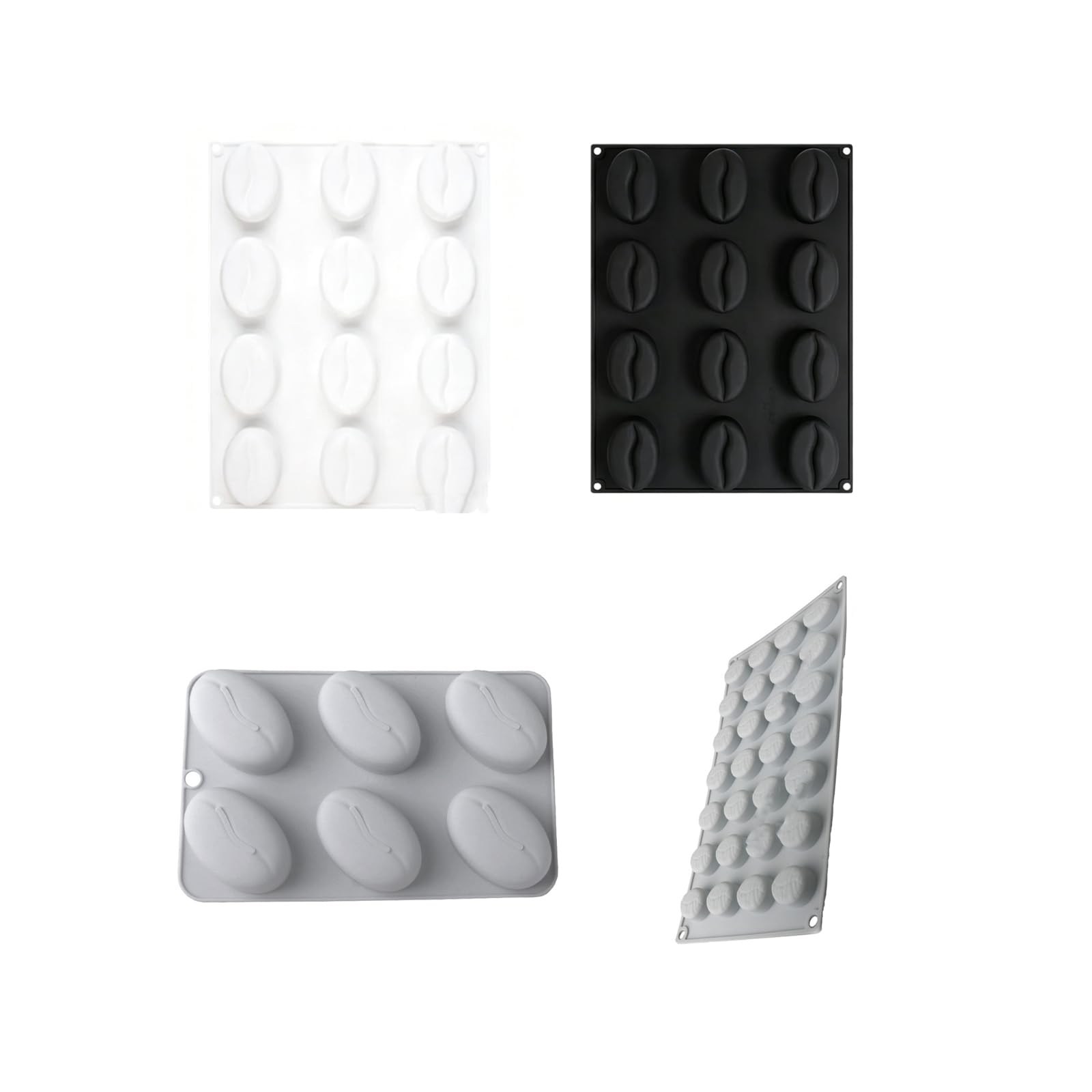 Caramelle caffè in silicone flessibile, 12 consecutive coffe