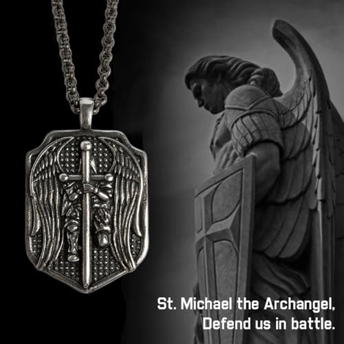 Hero Company St. Michael Pendant - St. Michael The Archangel Necklace - Helps Pair Veterans with a Service Dog or Shelter Dog4