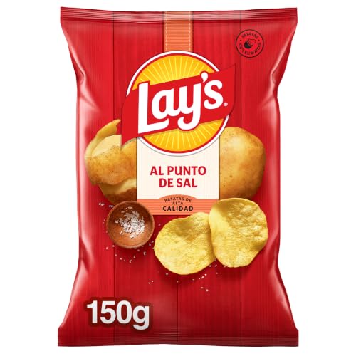 Lay'S Patatas Fritas Al Punto de Sal, 150g
