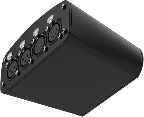 Miniatura 2 de Enttec D-Split 70578 DMX - Separador aislado de 4 puertos (35 pines)